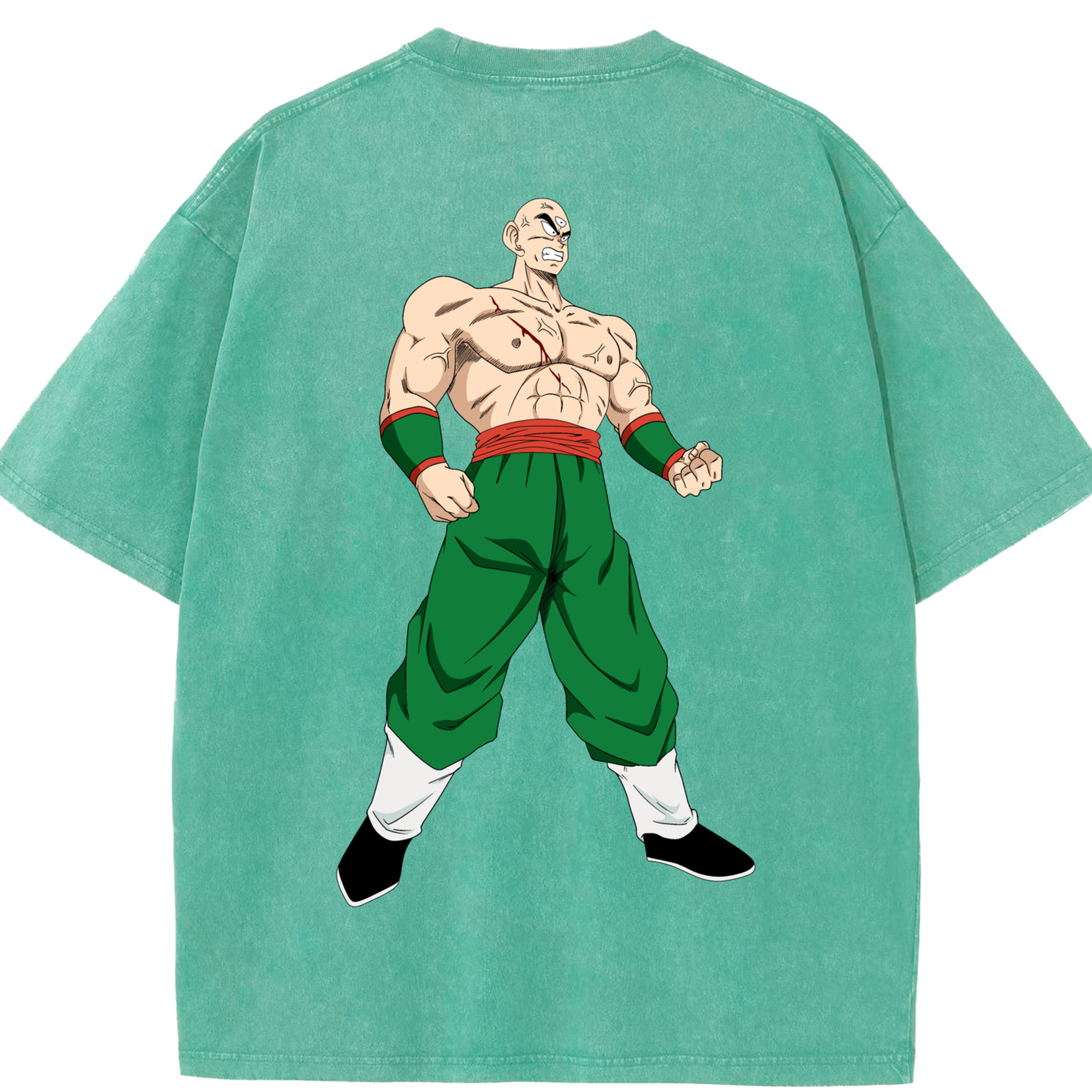 （画像用） ドラゴンボール DRAGON BALL 綿100% ヴィンテージ風 半袖Tシャツ（背面プリント）